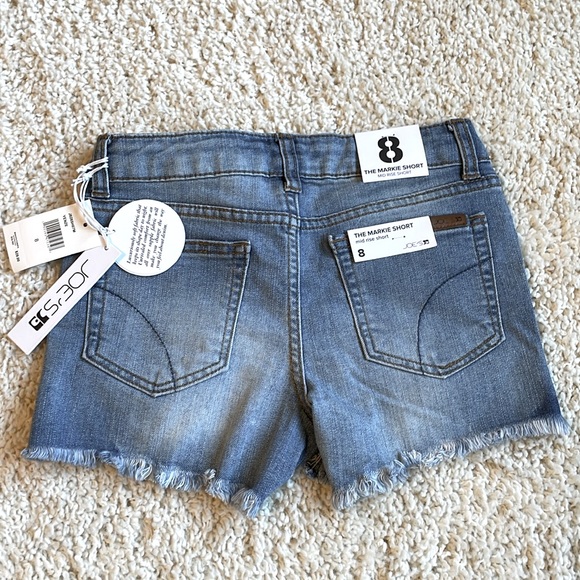 Joe’s Girls Denim Markie Shorts - Size 8 - Picture 2 of 6